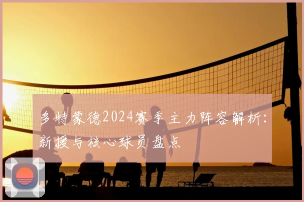 多特蒙德2024赛季主力阵容解析：新援与核心球员盘点